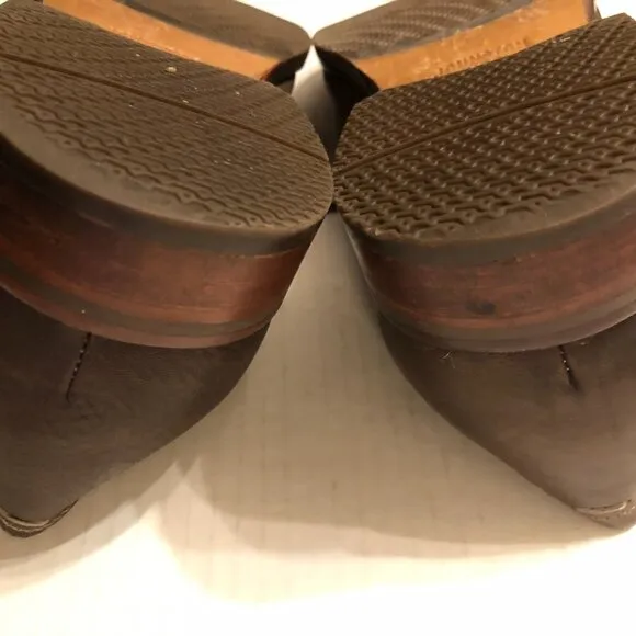 JOHNSTON &amp; MURPHY MEN'S LEATHER LACE UP DRESS SHOES SIZE: 12 M