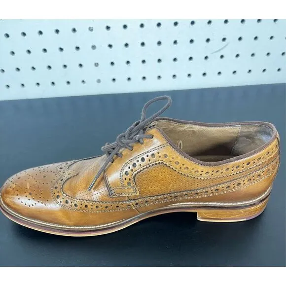 Johnston &amp; Murphy Oxford wingtip dress shoes