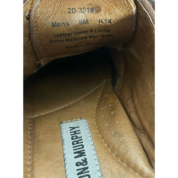 Johnston &amp; Murphy Oxford wingtip dress shoes