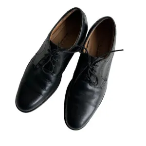 Johnston &amp; Murphy Shoes Men’s 11M Plain Toe Black Oxford Dress Shoes