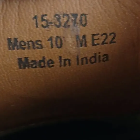 Johnston &amp; Murphy Size 10 Henrick Wingtip - Tan 15-3270 NEW