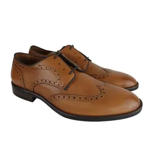 Johnston &amp; Murphy Size 10 Henrick Wingtip - Tan 15-3270 NEW