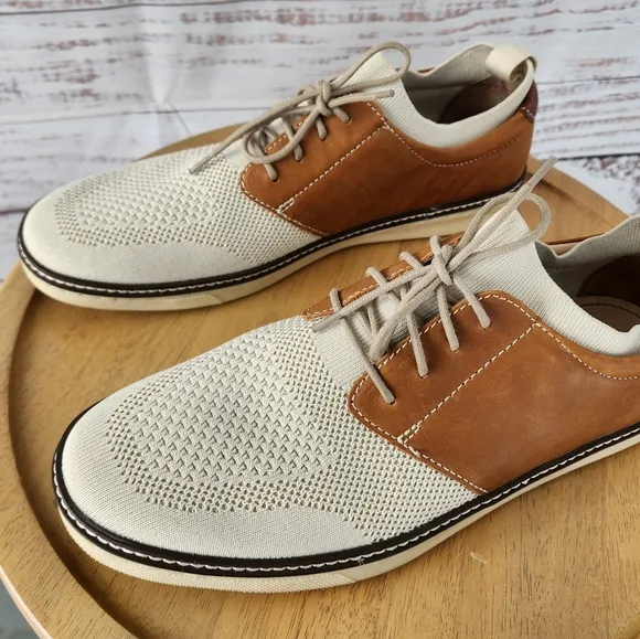 Johnston and Murphy McGuffey plain toe shoes men's size 10