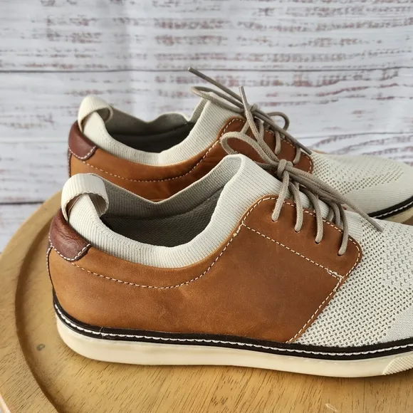 Johnston and Murphy McGuffey plain toe shoes men's size 10