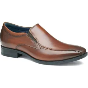 Johnston &amp; Murphy Gibbons Run-Off Men's US 8.5 Brown Leather Dress Shoes ZPO1905