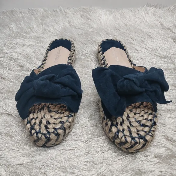 J/slides NIB espadrilles suede Sandals sz 9