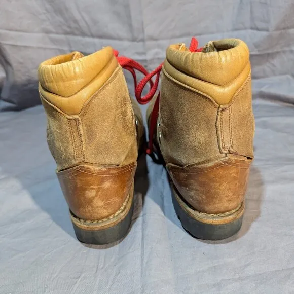 KASTINGER AUSTRIA LEATHER BROWN MOUNTAINEERING BOOTS SIZE 11