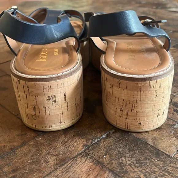 Kate Spade Navy Mabel Cork Platform Sandals