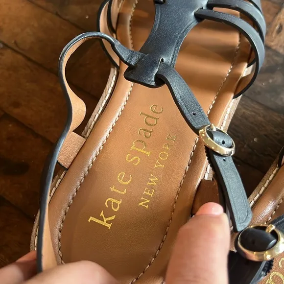 Kate Spade Navy Mabel Cork Platform Sandals