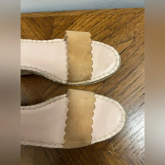 Kate Spade New York Theodora Tan Suede Espadrille Wedges Sandals