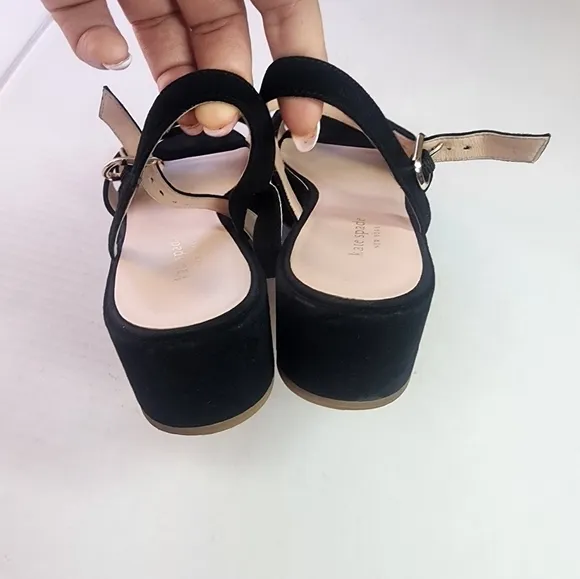 🌸Kate Spade | Suede Platform Sandals size 10