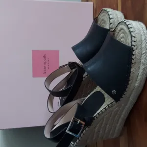 Kate Spade ♠️ Wedge Heel Sandals, Size 10, Black