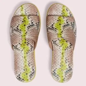 Kate Spade, Zia Platform Slide Sandals Size 7.5B, EU 38