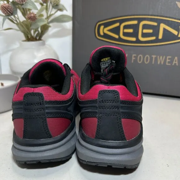 Keen Utility Vista Energy Lace Up Shoes Jam/Black Comp Toe Women's 9W NWB