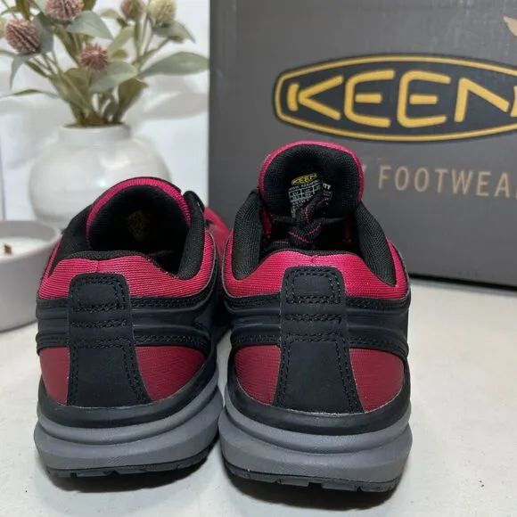 Keen Utility Vista Energy Lace Up Shoes Jam/Black Comp Toe Women's 9W NWB