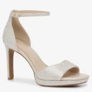 Kelly &amp; Katie Dahlia Platform Sandal LT GOLD (shimmer sand) Size 10