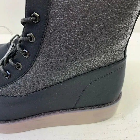 Kelsi Dagger NWOB Black Brooklyn Freeze Boots Size 10