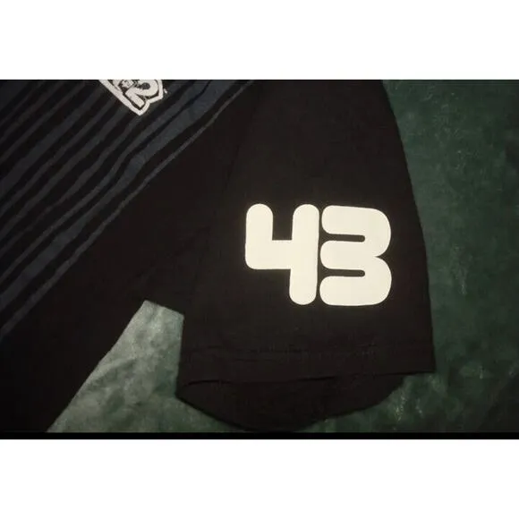 KEN BLOCK 43 OFFICIAL MONSTER FORD T SHIRT GYMKHANA RACING RALLY 2 SIDED VINTAGE
