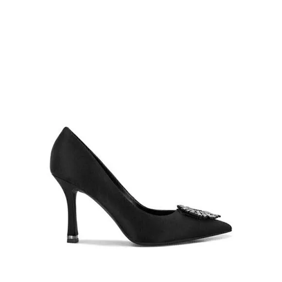 Kenneth Cole New York Women's Pointed-Toe Pump  Romi Starburst Black shoes 8.5