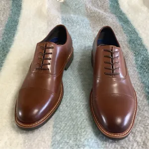 Kenneth Cole Reaction Klay Flex lace up leather loafers men’s size 11 M.