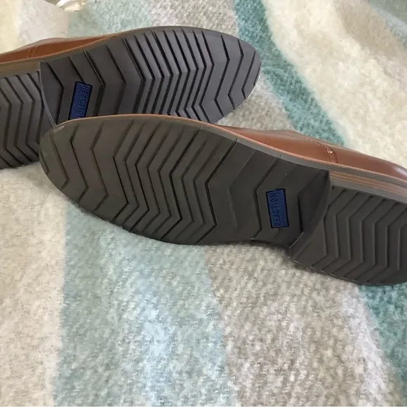 Kenneth Cole Reaction Klay Flex lace up leather loafers men’s size 11 M.