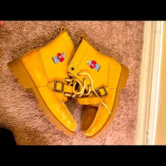 Kid polo boots size 3y