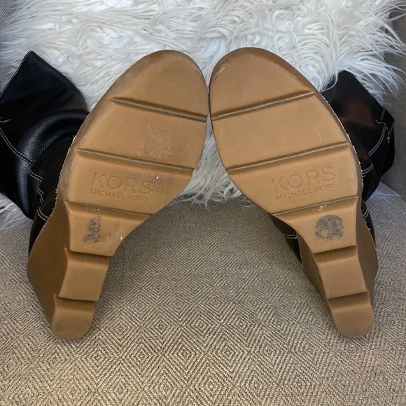 Kors Michael Kors “Dipper” Wedge Boots