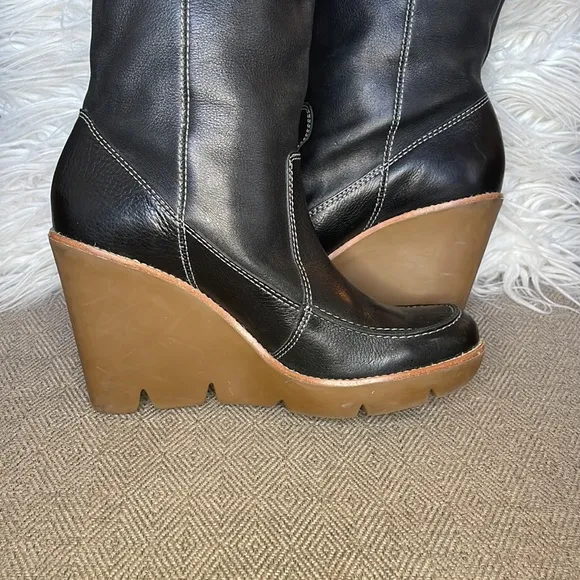 Kors Michael Kors “Dipper” Wedge Boots