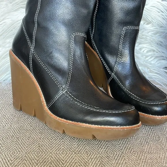 Kors Michael Kors “Dipper” Wedge Boots