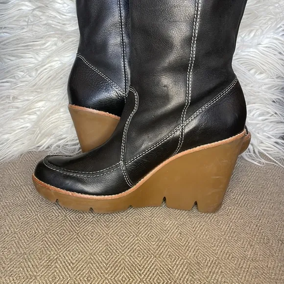 Kors Michael Kors “Dipper” Wedge Boots