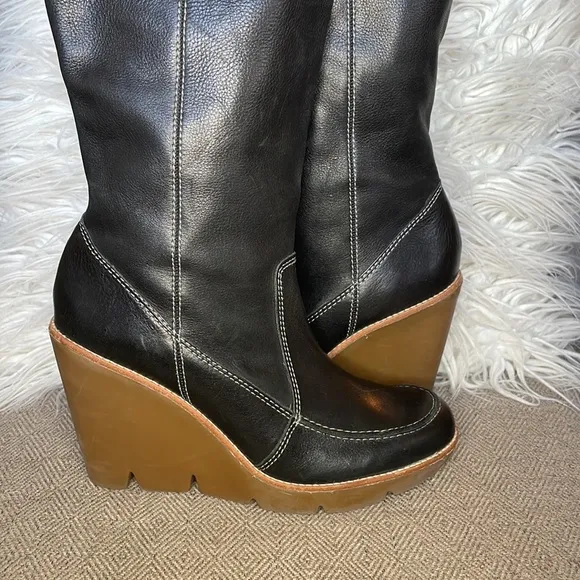Kors Michael Kors “Dipper” Wedge Boots