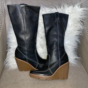 Kors Michael Kors “Dipper” Wedge Boots
