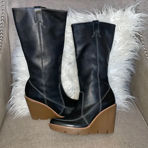 Kors Michael Kors “Dipper” Wedge Boots