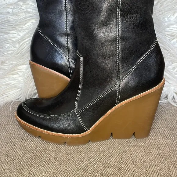 Kors Michael Kors “Dipper” Wedge Boots