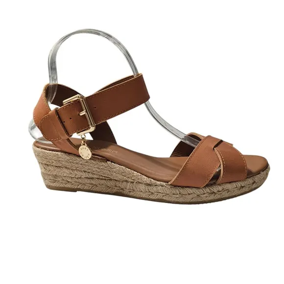 KURT GEIGER LONDON Libby Wedge in Tan Size EU 41