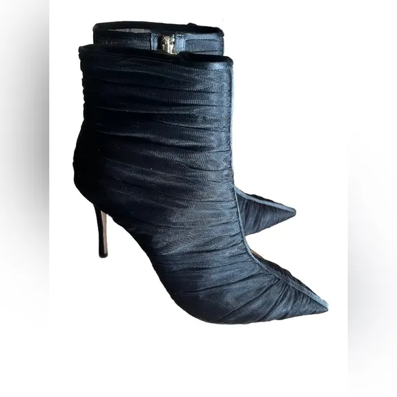 L'AGENCE Noemie Boots Black Size 11