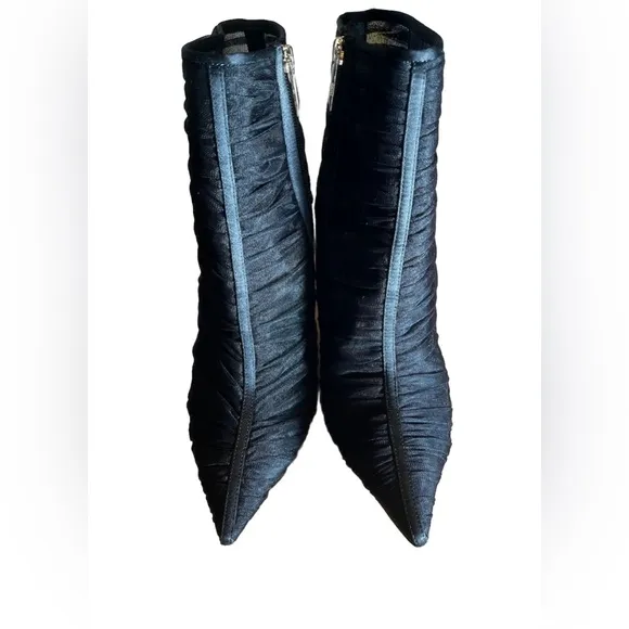 L'AGENCE Noemie Boots Black Size 11
