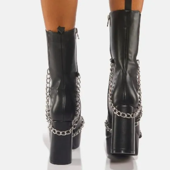 Lamoda  KEEP ME POSTED  Platform Boots ( BRAND NEW !!!! )