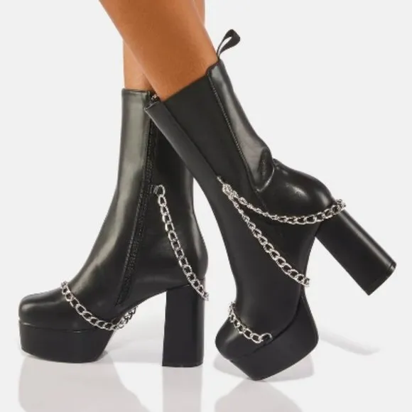 Lamoda  KEEP ME POSTED  Platform Boots ( BRAND NEW !!!! )