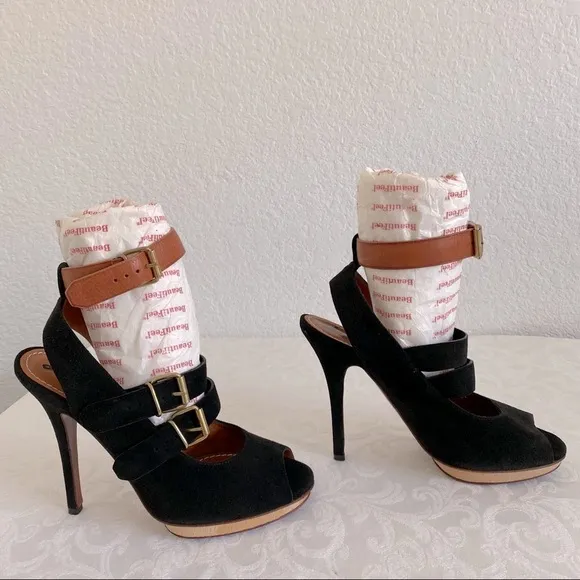 Lanvin buckle ankle strap sandals