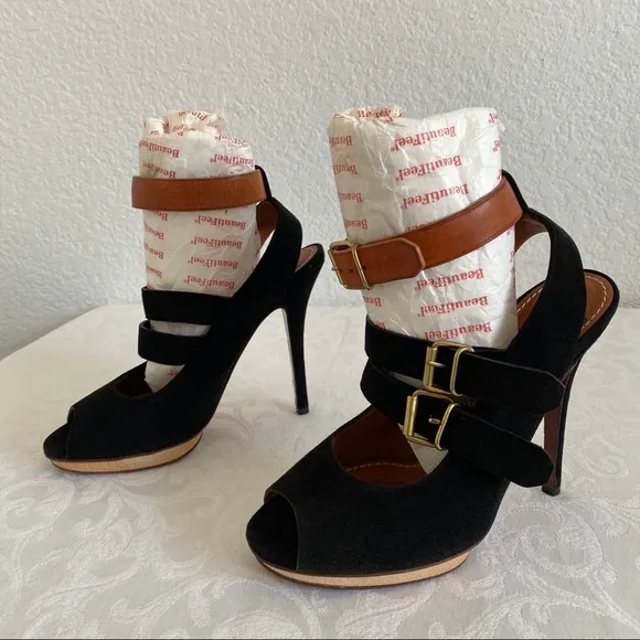 Lanvin buckle ankle strap sandals