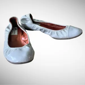 LANVIN PARIS BALLET FLATS SIZE 38