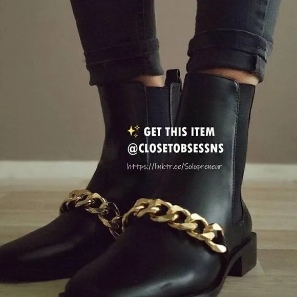 LAST ONE!!! ZARA Square Toe Boots
