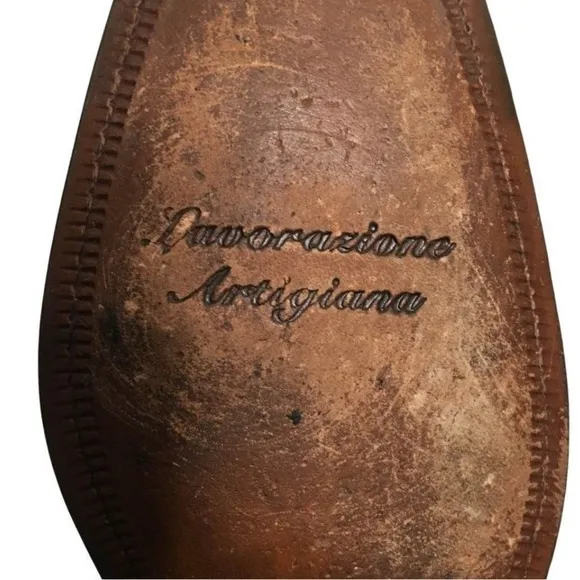 Lavorazione Artigiana Men’s Italian Dress Shoes Size 44