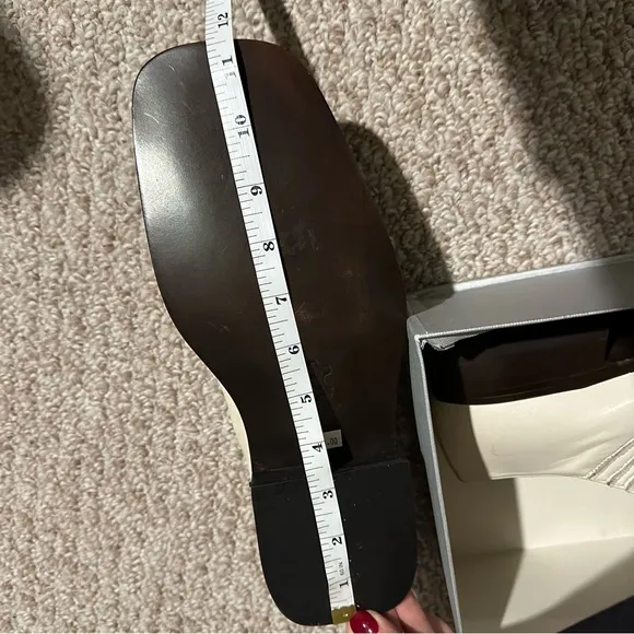 Leather Dress Shoes Made in Italy Off White Men’s size 9.5