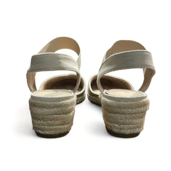 Life Stride Women's Kimmie Medium Espadrille Wedge Sandals, Size 9 M, New
