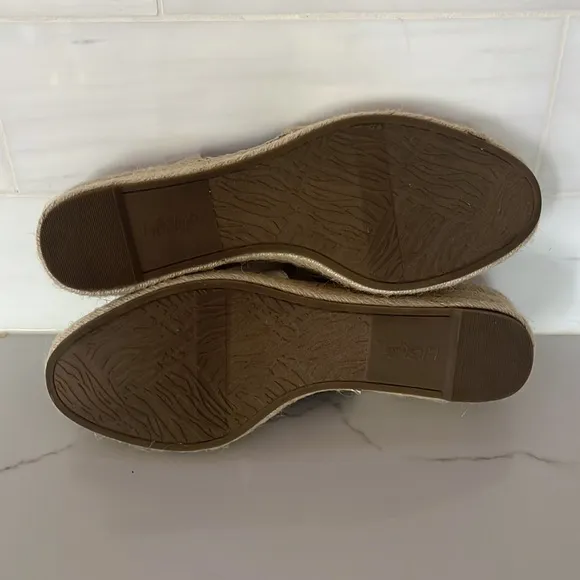 LifeStride Katrina Canvas Espadrille Wedge Sandals