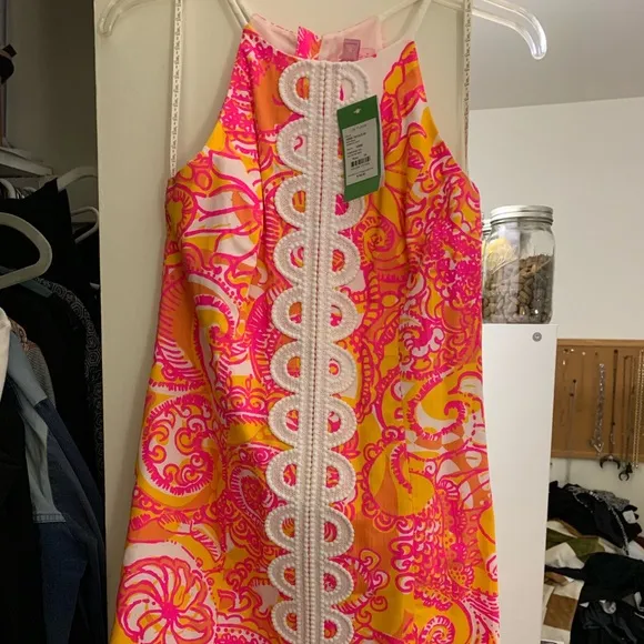 LILY PULITZER Annabelle SHIFT DRESS PINK FUSCHIA 00* BNWT HP* summer dress