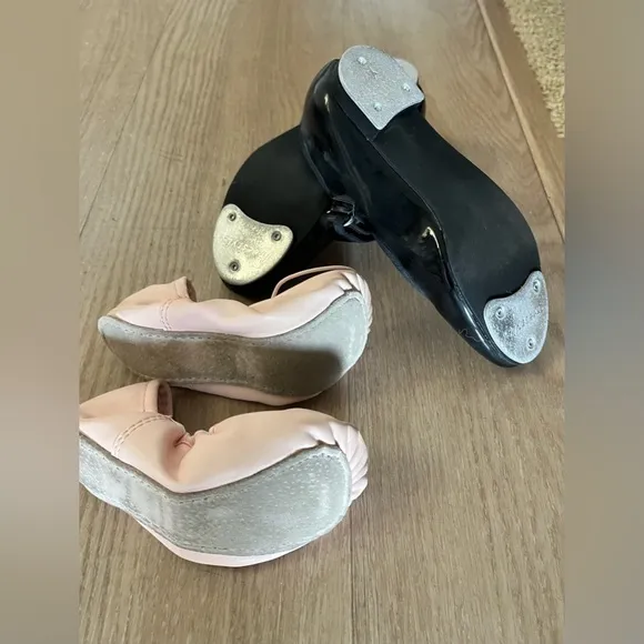 Little girls Tap &amp; Ballet 🩰 shoes. Sz. 10,11,12