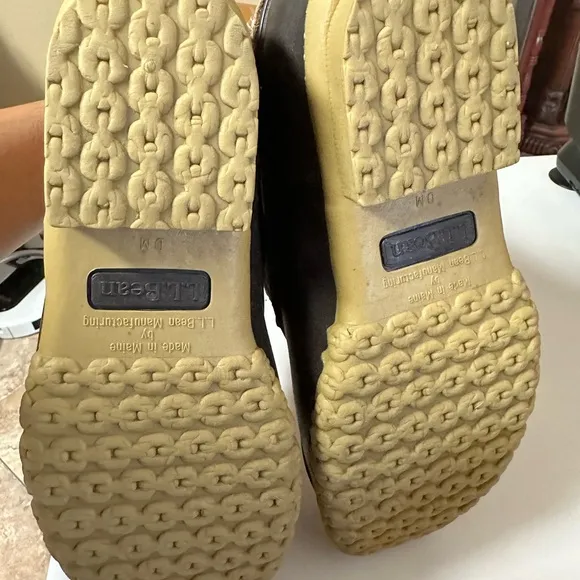 LL beans womens duck boots size 8m